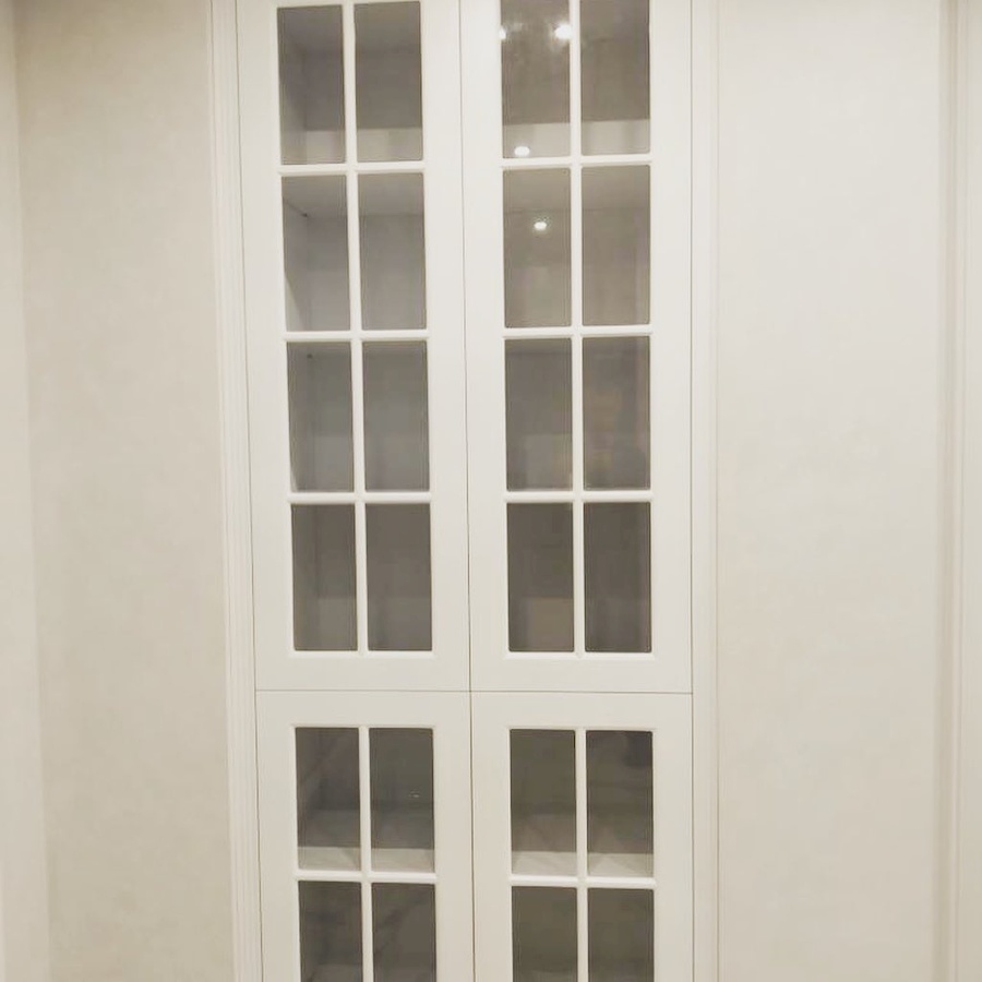 Встроенные шкафы-Встроенный шкаф в гостиную на заказ «Модель 10»-фото5